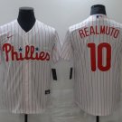 J.T. Realmuto Phillies White Home Replica Jersey