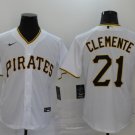 Roberto Clemente Pirates White Home Replica Jersey