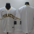 Team Pirates White Home Replica Jersey