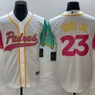 Fernando Tatis Jr. Padres White City Connect Fashion Replica Jersey