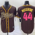Joe Musgrove Padres Brown Pink Fashion Replica Jersey