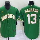Manny Machado Padres Green Fashion Replica Jersey