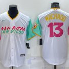 Manny Machado Padres White 2022 City Connect Replica Jersey