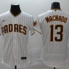 Manny Machado Padres White Home Authentic Jersey