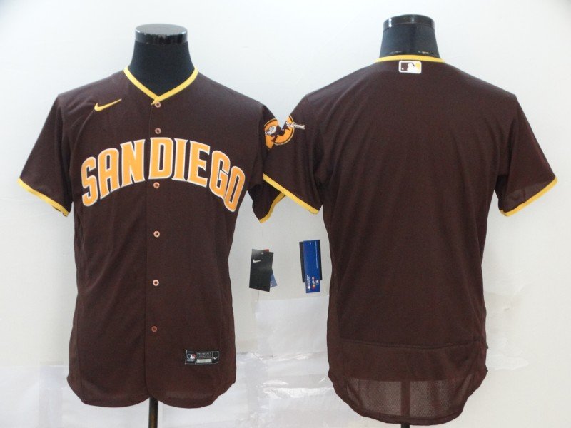 Team Padres Brown Alternate Authentic Jersey