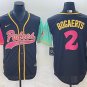 Xander Bogaerts Padres Black Pink Fashion Replica Jersey