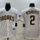 Xander Bogaerts Padres White Home Replica Jersey
