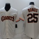 Barry Bonds Giants White Cooperstown Jersey