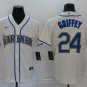 Ken Griffey Jr. Mariners Cream Alternate Replica Jersey