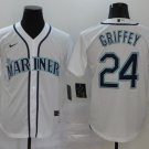 Ken Griffey Jr. Mariners White Home Replica Jersey
