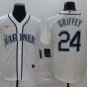 Ken Griffey Jr. Mariners White Home Replica Jersey