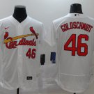 Paul Goldschmidt Cardinals White Home Authentic Jersey