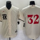 Evan Carter Rangers Cream 2023 City Connect Replica Jersey