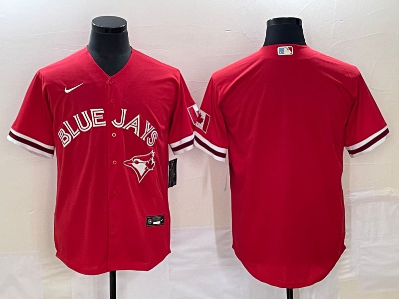Team Blue Jays Red Alternate Replica Jersey