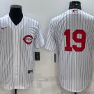 Joey Votto Reds White 2022 Field of Dreams Replica Jersey