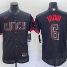 Jonathan India Reds Black 2023 City Connect Authentic Jersey