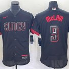 Matt McLain Reds Black 2023 City Connect Authentic Jersey