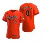 Cal Ripken Jr Orioles Orange Alternate Authentic Jersey