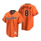 Cal Ripken Jr Orioles Orange Cooperstown Jersey