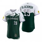 Charlie Blackmon Rockies Green 2022 City Connect Authentic Jersey