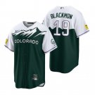 Charlie Blackmon Rockies Green 2022 City Connect Replica Jersey