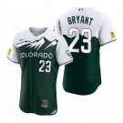 Kris Bryant Rockies Green 2022 City Connect Authentic Jersey