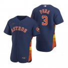 Jeremy Pena Astros Navy Alternate Authentic Jersey