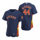 Yordan Alvarez Astros Navy Alternate Authentic Jersey