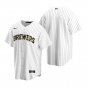 Team Brewers White Home Replica Jersey