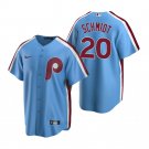 Mike Schmidt Phillies Light Blue Cooperstown Jersey