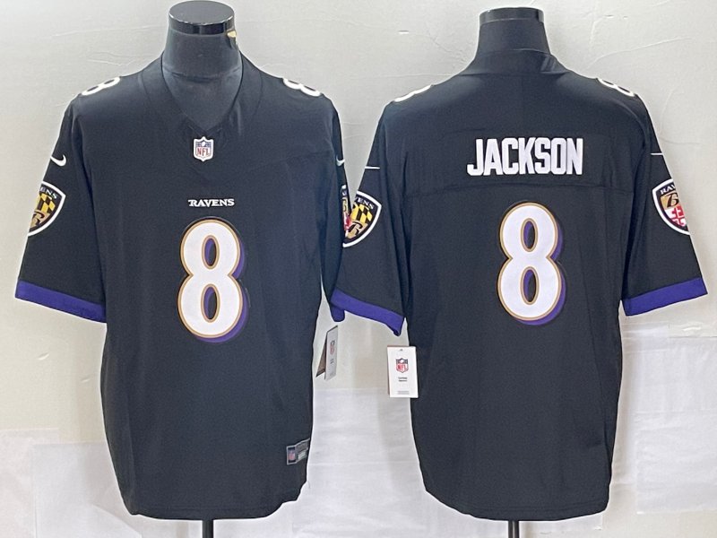 Lamar Jackson Ravens New Limited Black Jersey