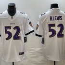 Ray Lewis Ravens White Limited Jersey