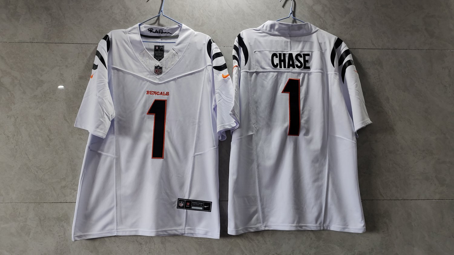 Ja'Marr Chase Bengals White New Limited Jersey