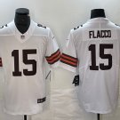Joe Flacco Browns White Limited Jersey