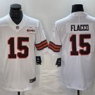 Joe Flacco Browns White Throwback Limited Jersey