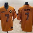 John Elway Broncos New Salute To Service Brown Limited Jersey