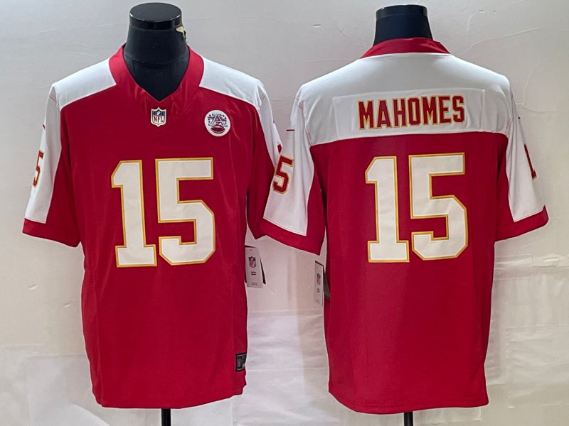 Patrick Mahomes Chiefs Red Limited Jerseys
