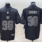Maxx Crosby Raiders Black Reflective Limited Jersey