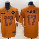Jaylen Waddle Dolphins New Salute To Service Brown Limited Jersey