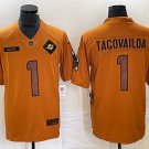 Tua Tagovailoa Dolphins New Salute To Service Brown Limited Jersey