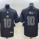 Tyreek Hill Dolphins Black Reflective Limited Jersey