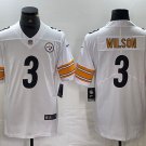 Russell Wilson Steelers White Limited Jersey