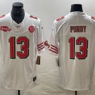 Brock Purdy 49ers White Throwback Limited Jerseys