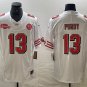 Brock Purdy 49ers White Throwback Limited Jerseys