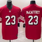 Christian McCaffrey 49ers Scarlet Alternate New Limited Jersey