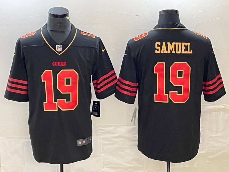Deebo Samuel 49ers Black Gold Fashion Limited Jersey