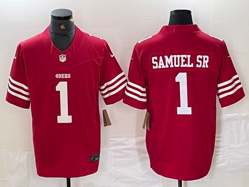Deebo Samuel SR 49ers Red Limited Jerseys