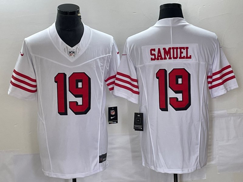 Deebo Samuel 49ers White Alternate New Limited Jersey