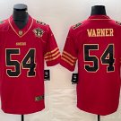 Fred Warner 49ers Red Gold Limited Jersey