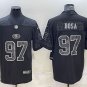 Nick Bosa 49ers Black Reflective Limited Jersey